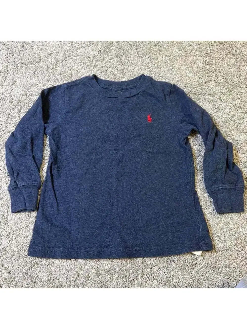 Polo Ralph Lauren Heather Blue Long Sleeve T-Shirt size 3T